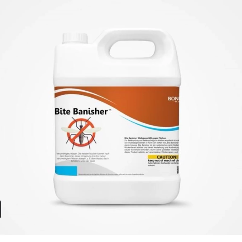 سم 4 لیتری عمده پشه کش قوی Bite Banisher ارسال رایگان به همراه سمپاش سر نوشابه ای