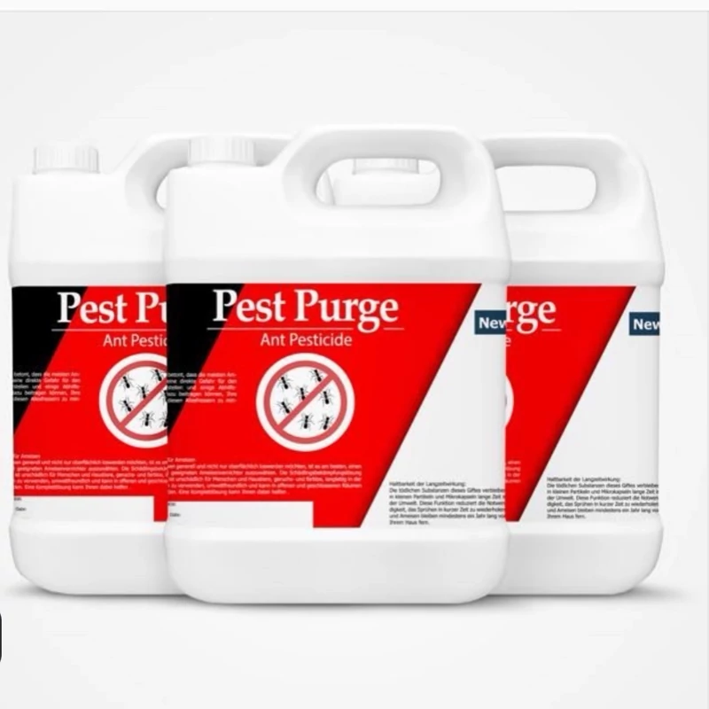 سم 4 لیتری عمده مورچه کش Pest Purge پست ارسال رایگان به همراه سمپاش سرنوشابه ای
