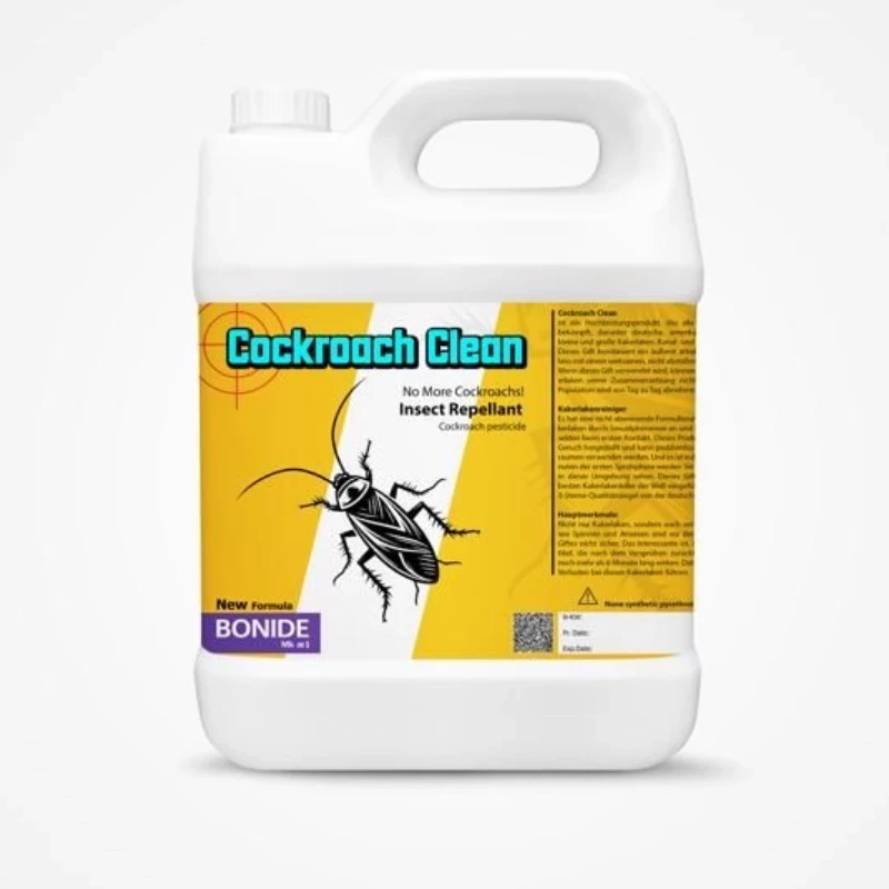 سم عمده سوسک کش 4 لیتری  Cockroach Clean ارسال رایگان عمده به همراه سمپاش سر نوشابه ای رایگان