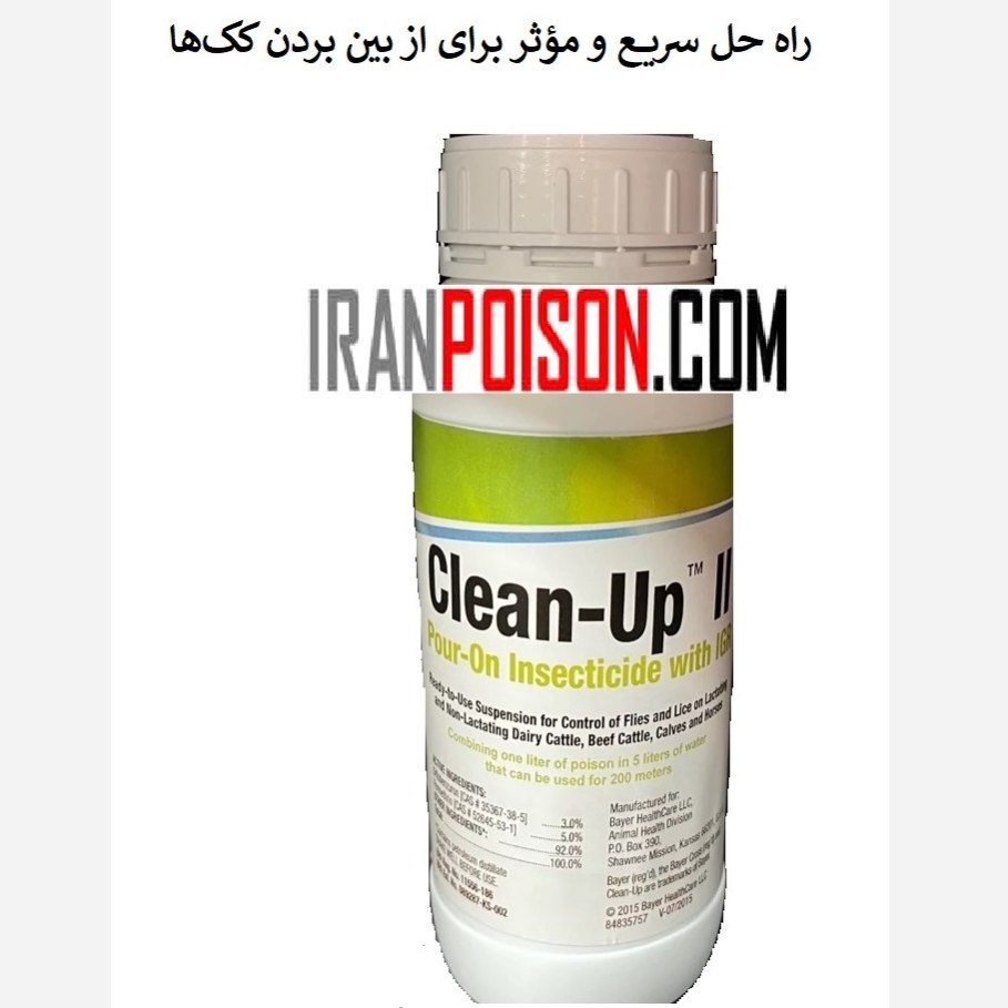 از شر کک خلاص شوید با کلین آپ
