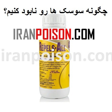 کنترل سوسکهای مزاحم با سم سوسککش ریپلزال