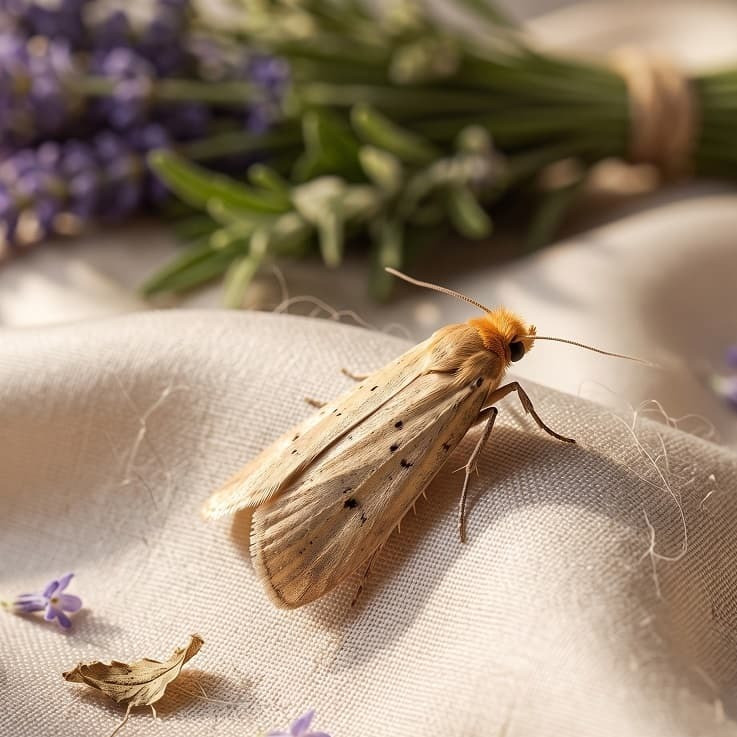سم بید و لارو بید برای فرش و لباس